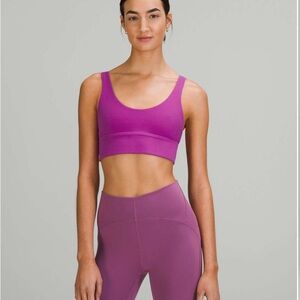 Lululemon Align Reversible Bra *Light Support, A/B Cup
Vivid Plum / Vintage Plum
